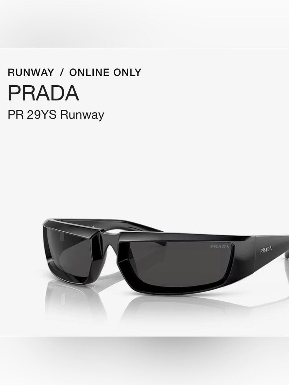 Prada Runway Sunglasses